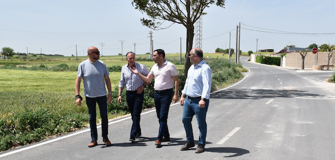 La Diputación arregla el camino de camino del Pozo Ortin